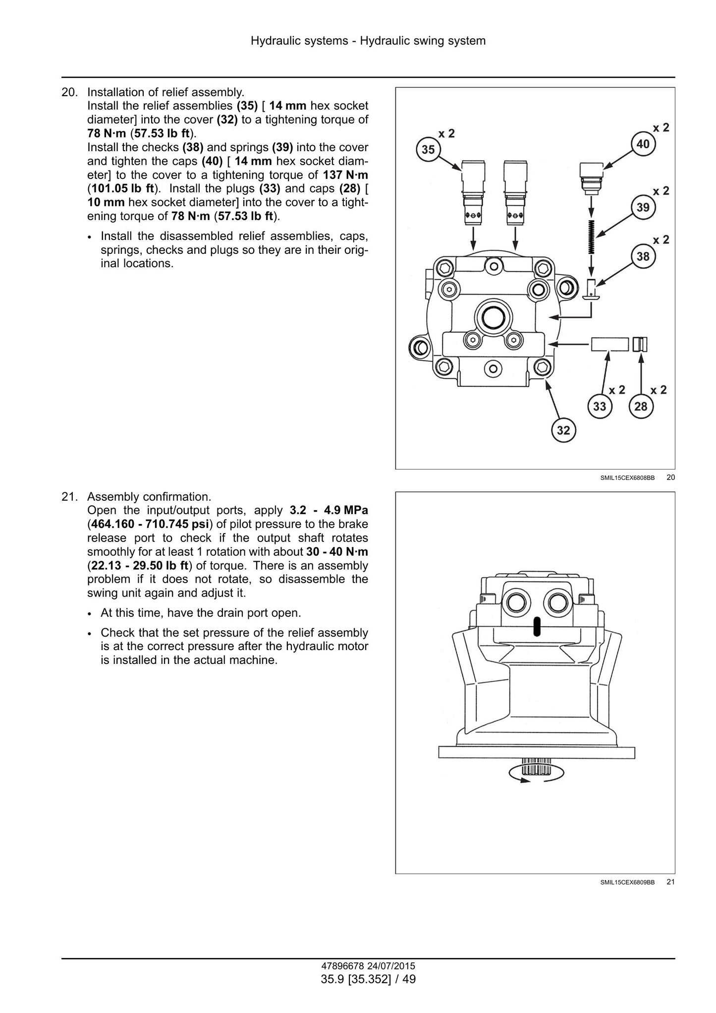 CASE CX160D Crawler Excavator Factory Workshop Service Manual 47910355
