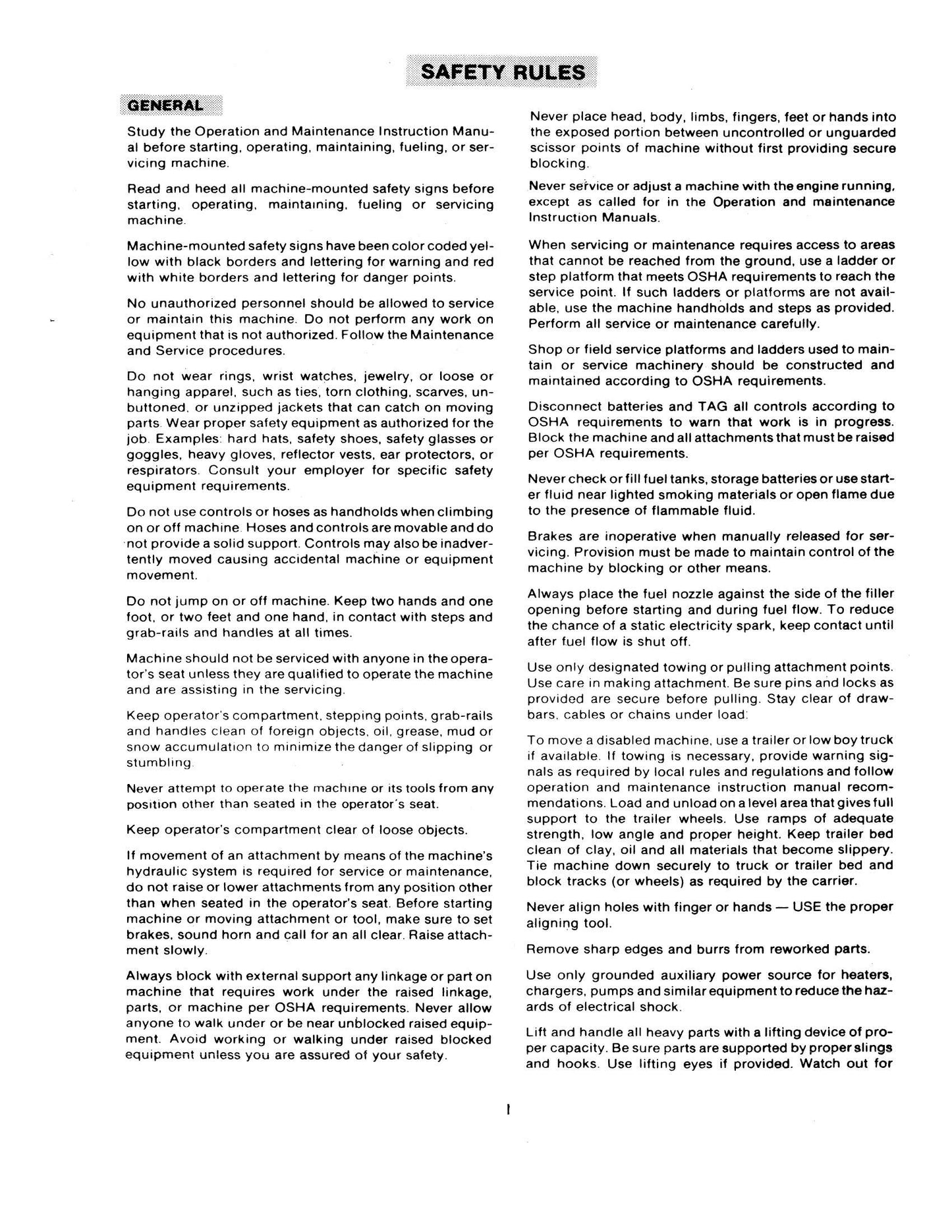 FIATALLIS FL9 Crawler Loader Factory Workshop Service Manual 604.06.052
