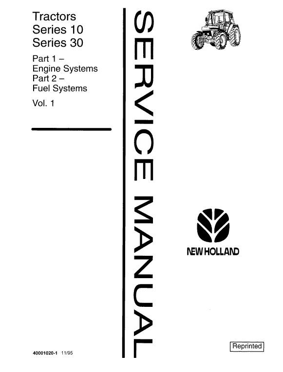 Ford 5600, 5610, 6600, 6610, 6700, 6710 Tractor Service Manual Workshop Guide