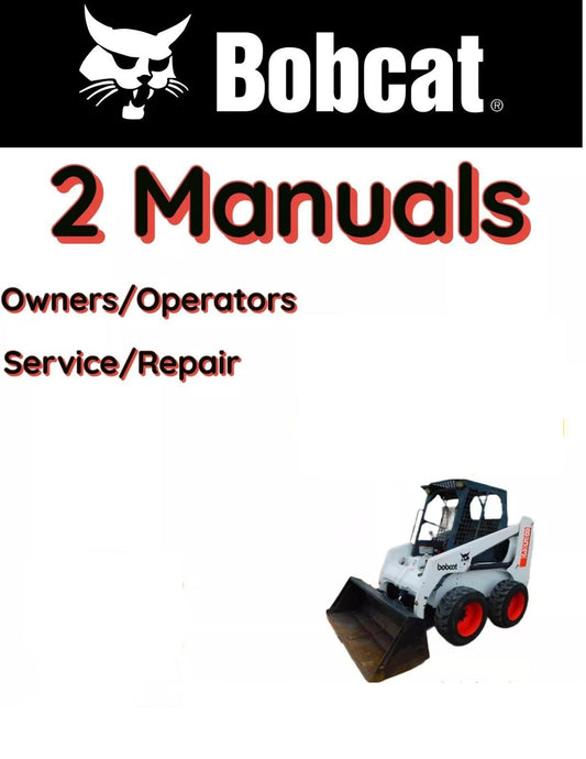 BOBCAT 873 SKID STEER MANUAL OPERATORS SERVICE SCHEMATICS REPAIR OWNERS