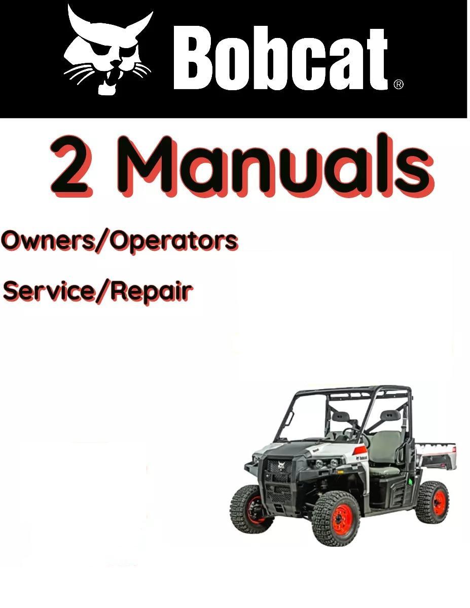 BOBCAT 3400 UTILITY VEHICLE OPERATORS SERVICE REPAIR SHOP MANUAL