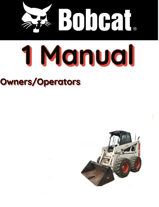 BOBCAT 963 SKID STEER MANUAL OPERATORS SCHEMATICS REPAIR OWNERS