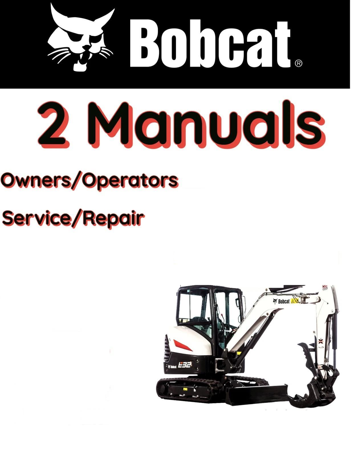 BOBCAT X225 EXCAVATOR MANUAL OPERATORS SERVICE REPAIR SHOP OWNERS