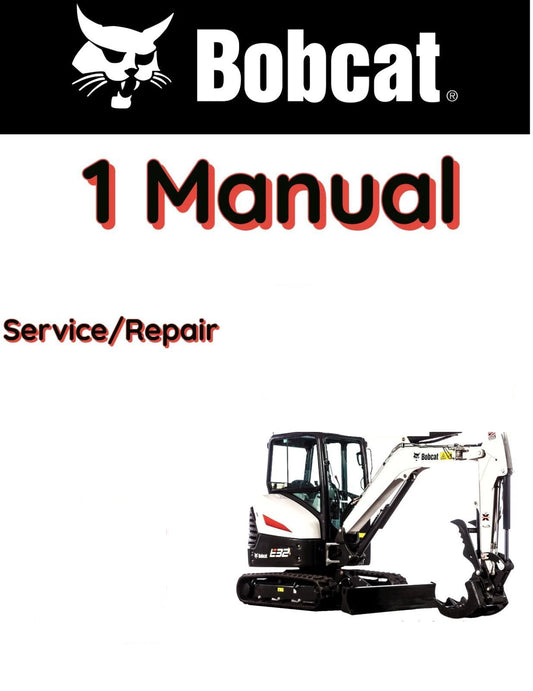BOBCAT 120 COMPACT EXCAVATOR SERVICE REPAIR SHOP MANUAL