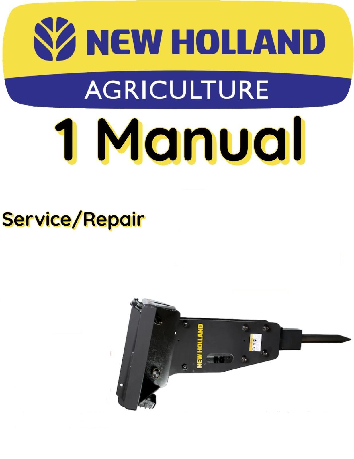 NEW HOLLAND CB37S HYDRAULIC HAMMER SERVICE REPAIR SHOP MANUAL