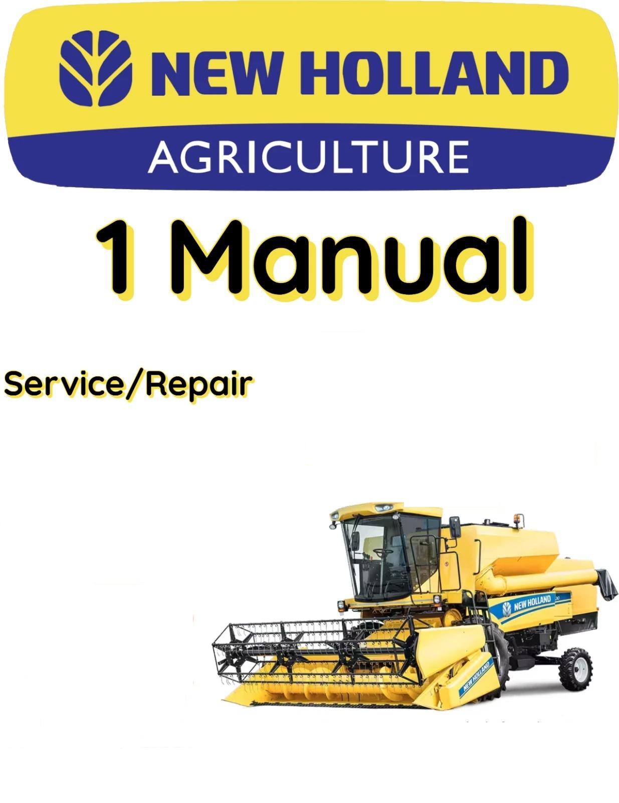 NEW HOLLAND HW300 WINDROWER COMBINE SERVICE REPAIR MANUAL