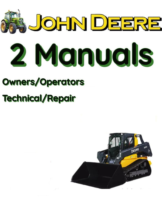 JOHN DEERE 328D SKID STEER LOADER OPERATORS REPAIR TECHNICAL MANUAL   FILE