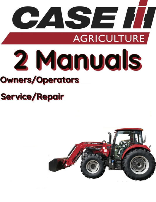 CASE IH 125A FARMALL TRACTOR MANUAL OPERATORS SERVICE SHOP REPAIR OWNERS