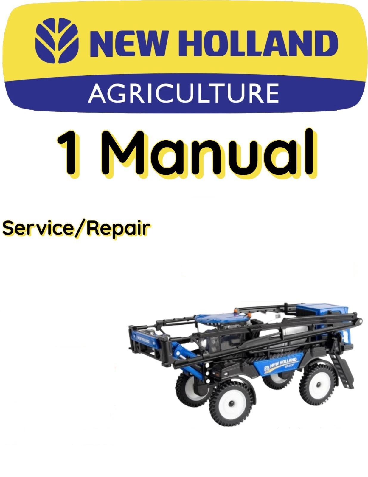 NEW HOLLAND GUARDIAN SP.275R SPRAYER SERVICE REPAIR SHOP MANUAL