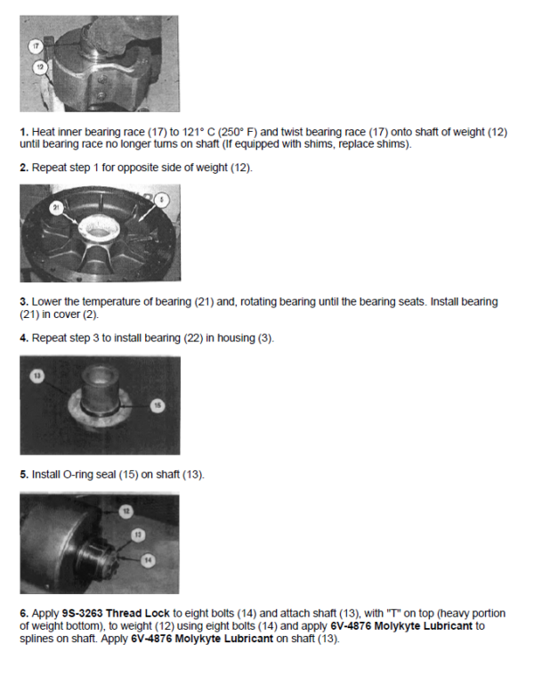 Caterpillar CAT CS-433C, CP-433C Vibratory Compactor Service Repair Manual (3TM00001 and up)