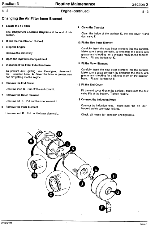 JCB JS110, JS130, JS150LC Tracked Excavator Service Manual Workshop Guide