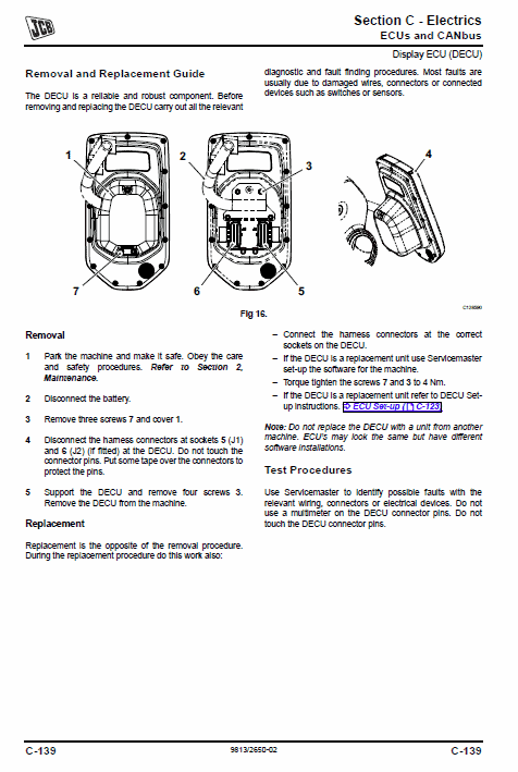 JCB JS130W, JS145W, JS160W, JS175W, JS20MH Wheeled Excavator Service Manual Workshop Guide
