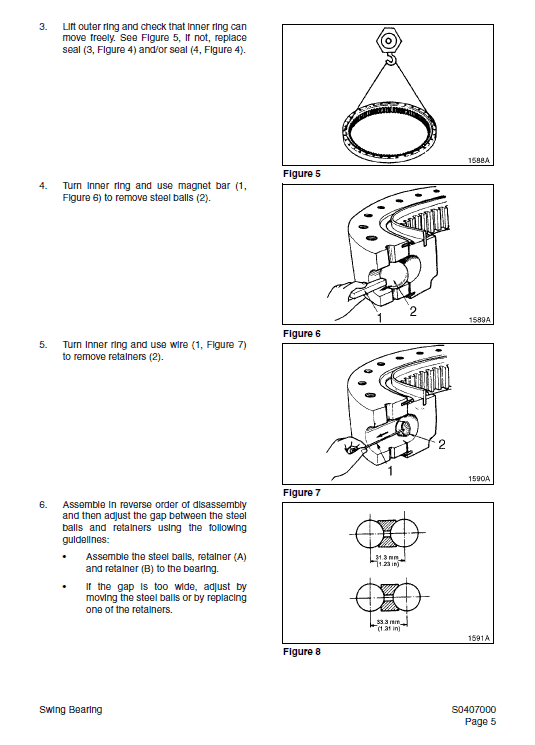 Daewoo Solar S225NLC-V Excavator Service Manual Workshop Guide