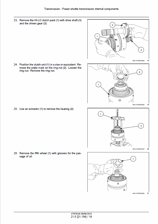 Case Farmall 90C, 100C, 110C, 120C Efficient Power Tractor Service Manual Workshop Guide