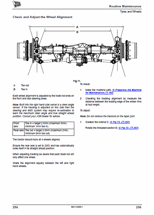 JCB Fastrac 4160, 4190, 4220 Tier 4 Service Manual Workshop Guide