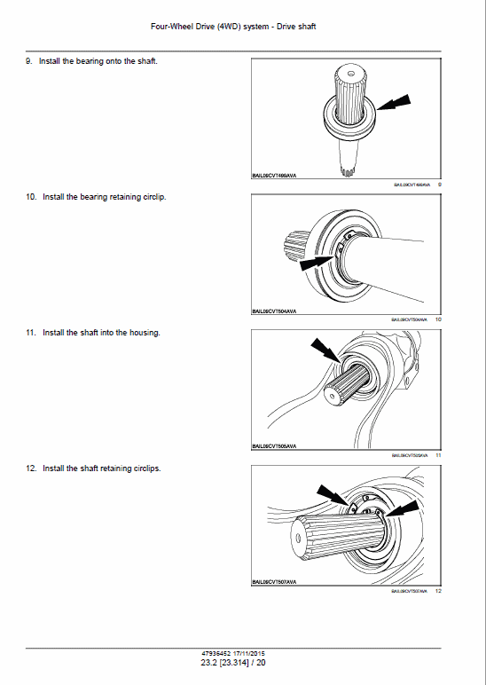 Case Puma 185, 200, 220, 240 CVT Tractor Service Manual Workshop Guide