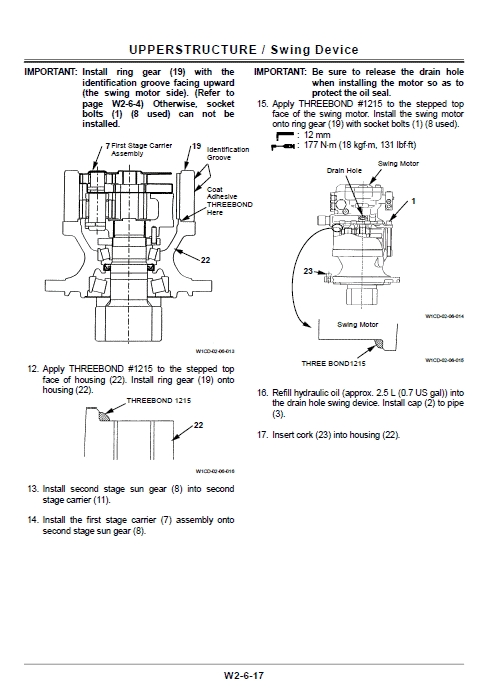 Hitachi ZX70 Excavator Service Repair Manual Workshop Guide