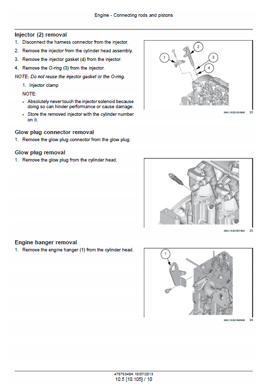 Case CX80C Midi Excavator Service Manual Workshop Guide