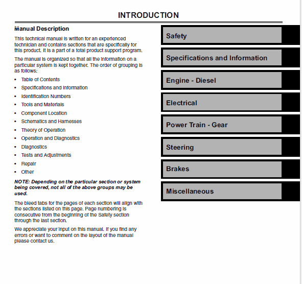 John Deere M-Gator Repair Technical Manual (TM1804) Workshop Guide