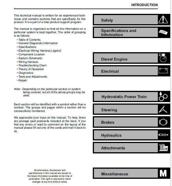 John Deere F735 Front Mower Repair Technical Manual (TM1597) Workshop Guide