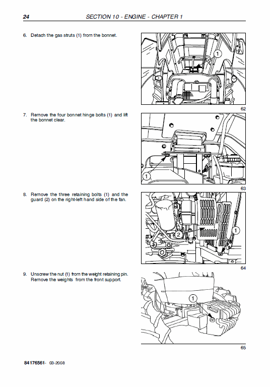 New Holland TD5030, TD5040, TD5050 Tractor Service Manual Workshop Guide