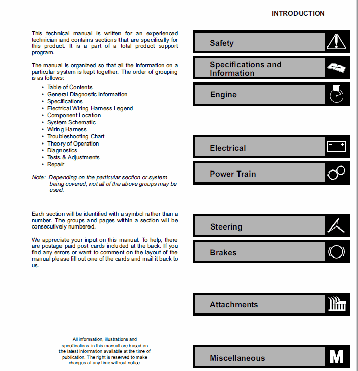 John Deere GX70, GX75, GX85, SX85, GX95, SRX75, SRX95 Mowers Technical Manual Workshop Guide