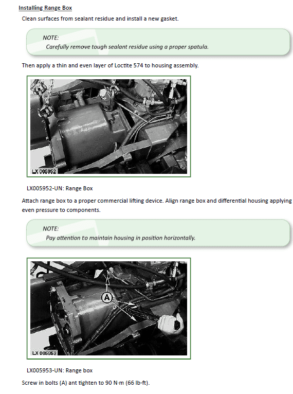 John Deere 1654, 1854, 2054, 2104, 6165J, 6185J, 6205J, 6210J Tractors Technical Manual Workshop Guide