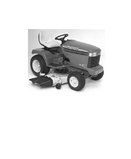 John Deere 355D Lawn Garden Tractor Technical Manual (TM1771) Workshop Guide