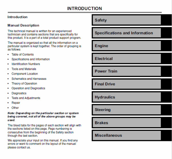 John Deere 4105 Compact Utility Tractors Technical Manual (TM102419) Workshop Guide