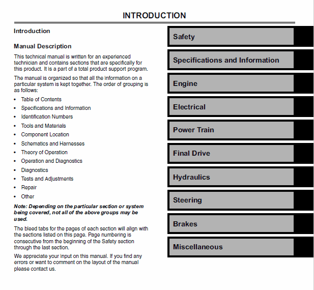 John Deere 4105 Compact Utility Tractors Technical Manual (TM102419) Workshop Guide