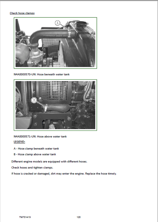 John Deere 350, 354, 4035B, 400, 404, 450, 454, 480, 484 Tractors Repair Manual Workshop Guide