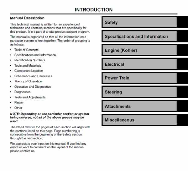 John Deere G100 and G110 Garden Tractors Technical Manual (TM2020) Workshop Guide