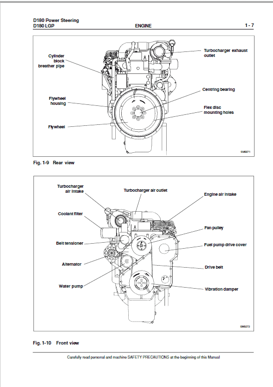 New Holland D180 LT, D180 XLT, D180 LGP Crawler Dozer Repair Service Manual Workshop Guide