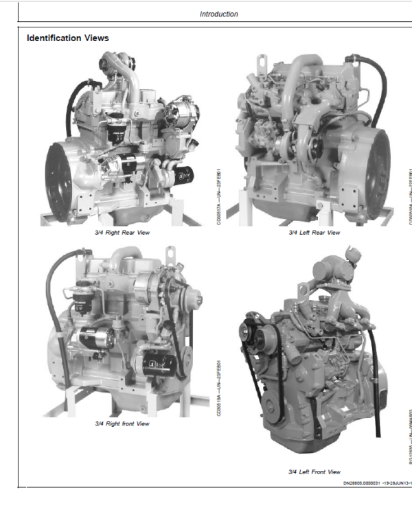 John Deere PowerTech 2.9L Metric Diesel Engines Repair Manual (CTM124619) Workshop Guide