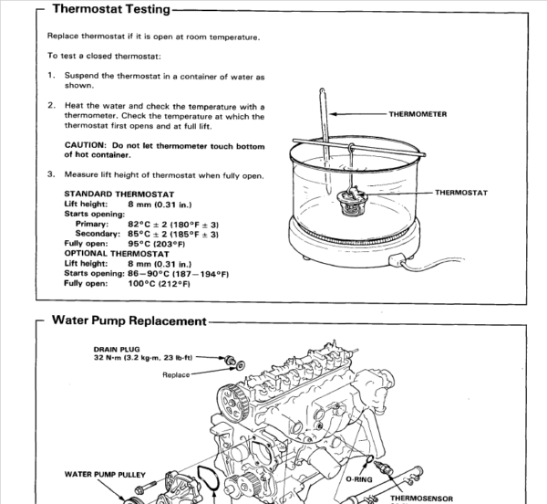 Honda Accord 1986, 1987, 1988, 1989, 1990, 1991, 1992,1993 Repair Manual Workshop Guide