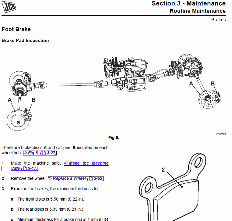 JCB 800D Workmax Utility Vehicle Service Manual Workshop Guide