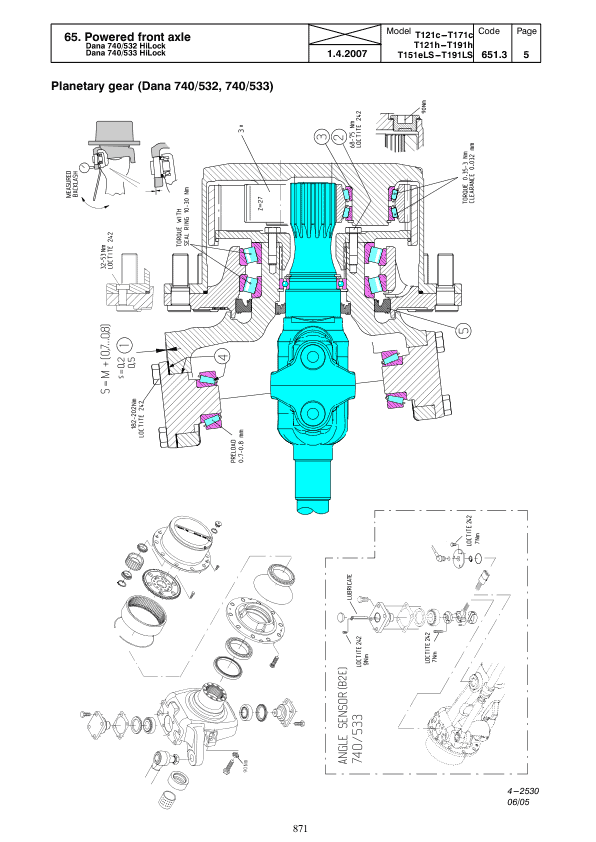 Valtra T151ELS, T161LS, T171LS, T191LS Tractors Service Repair Manual Workshop Guide