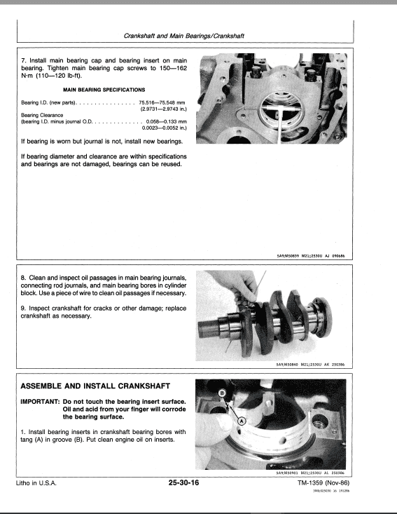John Deere 570, 575, 375 Skid-Steer Loader Technical Manual (TM1359) Workshop Guide
