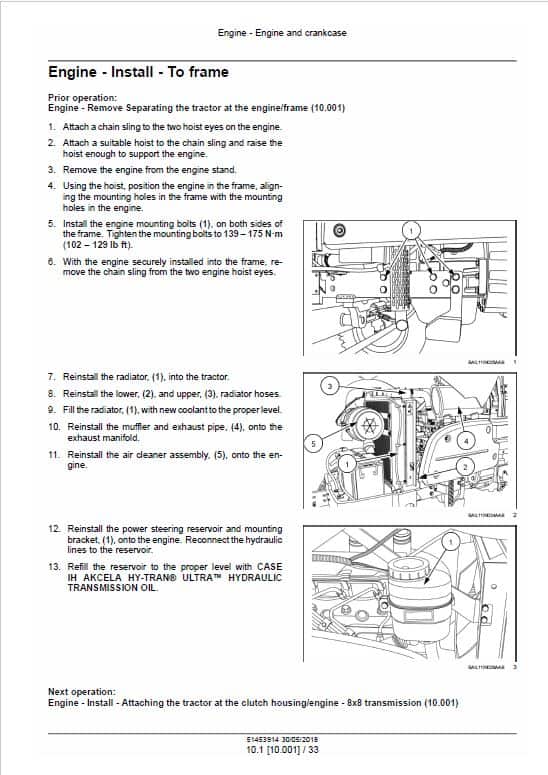 Case Farmall 45A, 50A Tractor Service Manual Workshop Guide