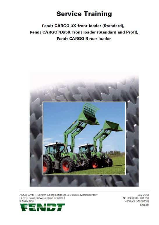 Fendt 207, 208, 209, 210, 211 COM III Tractors Workshop Repair Manual Workshop Guide