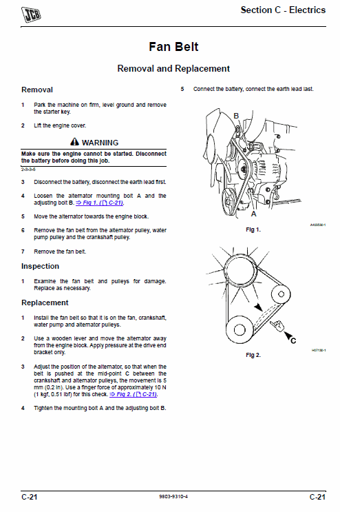 JCB 8008, 8010 Micro, Micro Plus Excavator Service Manual Workshop Guide