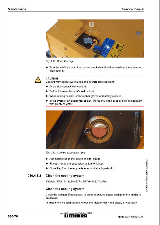 Liebherr PR 716 Crawler Dozer Repair Service Manual