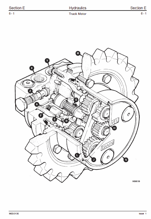 JCB 801.4, 801.5, 801.6 Mini Excavator Service Manual Workshop Guide