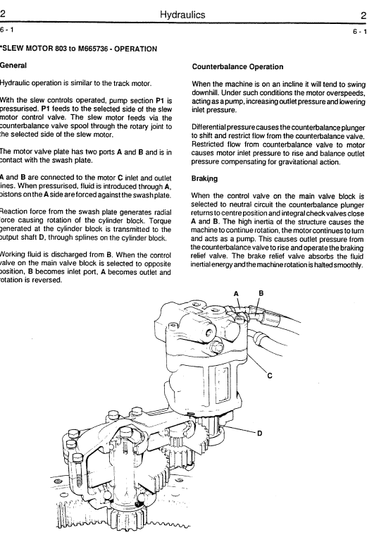 JCB 802.7, 803, 804  Mini Excavator Service Manual Workshop Guide