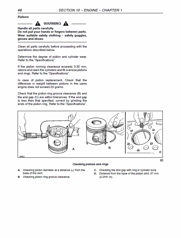 New Holland TN60SA, TN70SA, TN75SA Tractor Service Manual Workshop Guide