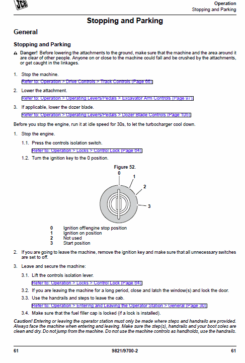 JCB JS300, JS330, JS360, JS370 Excavator Tier 2 Diesel Engine Service Manual Workshop Guide