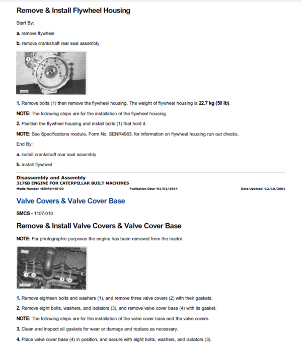 Challenger 75 Tractor Repair Service Manual (4CJ00001 and up)