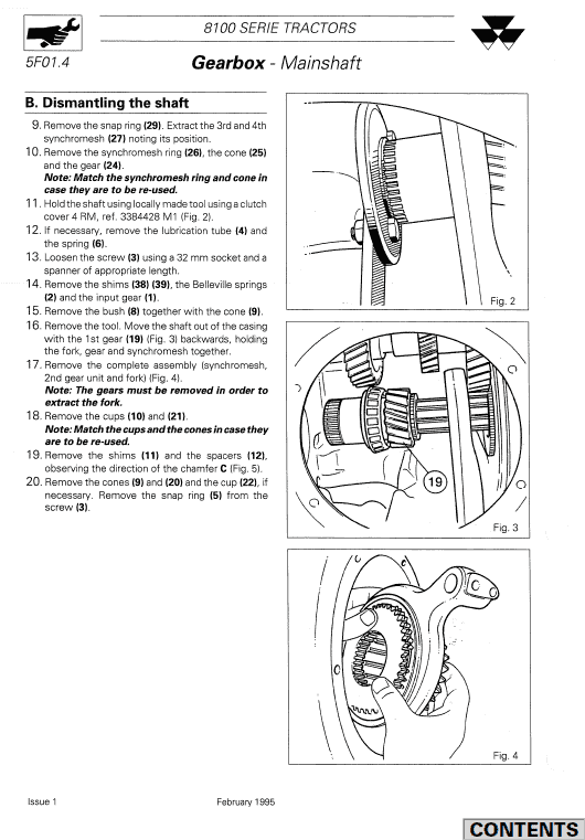Massey Ferguson 8110, 8120, 8130 Tractor Service Manual Workshop Guide