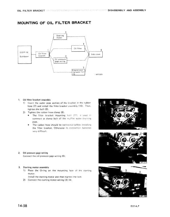 Komatsu D31A-16, D31P-16 Dozer Service Manual Workshop Guide