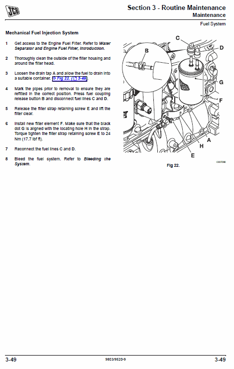 JCB TM310 Wheeled Loader Shovel Service Manual Workshop Guide